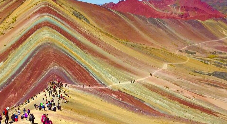 Vinicunca (Rainbow Mountain), Cusco Region, Peru